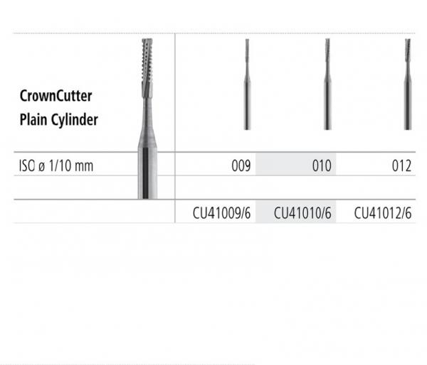 CROWNCUTTER FLAT CYLINDER 0,9 mm. Img: 201807031