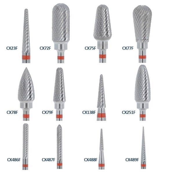 Laboratory metal and acrylic milling cutters (PM)-Cx488F size 016 Img: 202001041