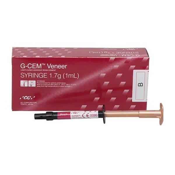 G-CEM Veneer: Resin Cement Syringe (1 ml) - BLEACH. Img: 202206251