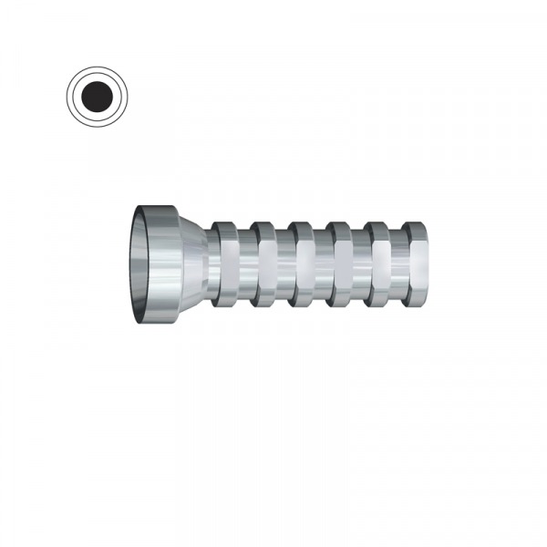 External Hexagonal Provisional Cylinder (Branemark® type ø4.1)-Titanium. Img: 202510041
