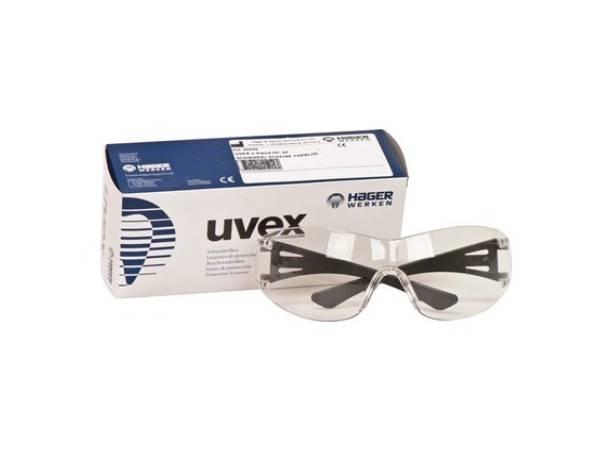 Hager iSpec X Fit: Protective eyewear with clear lenses Img: 202104171