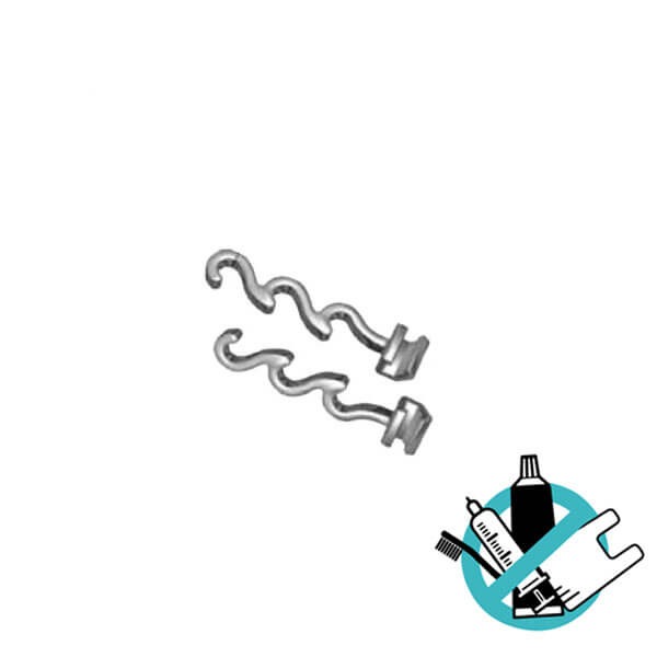 Orthodontic Multiple Crimpable Hook 0.022" (10 units) - Right Img: 202403091