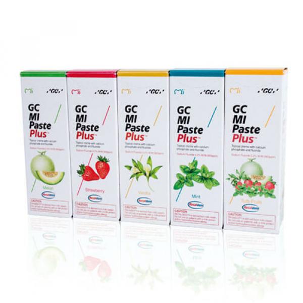 MI Paste Plus Assortment of Prophylaxis Toothpaste GC