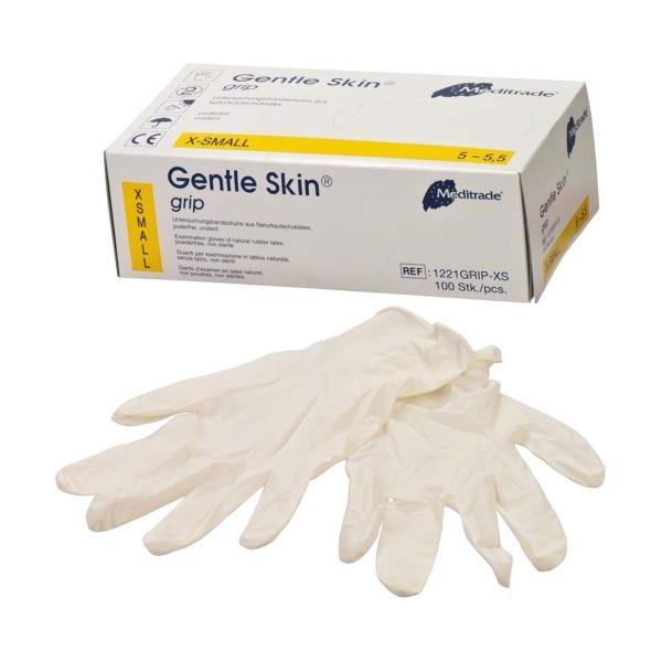 Gentle Skin: Non Sterile Latex Gloves (100 pcs) - XS Img: 202206251