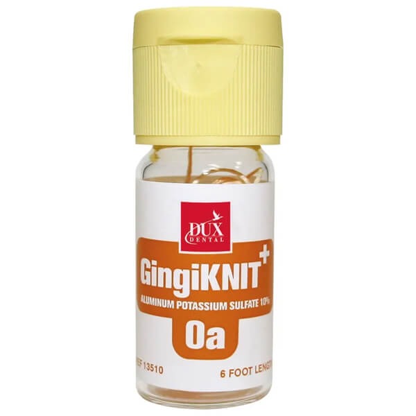 GingiKnit+: Impregnated Retractor Thread (183 cm bottle) - 0a Img: 202503151