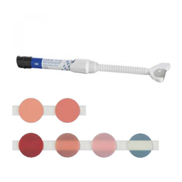 GRADIA PLUS GUM Heavy Body (3.3ml) - light body GLB-2 2 ml Img: 201907271