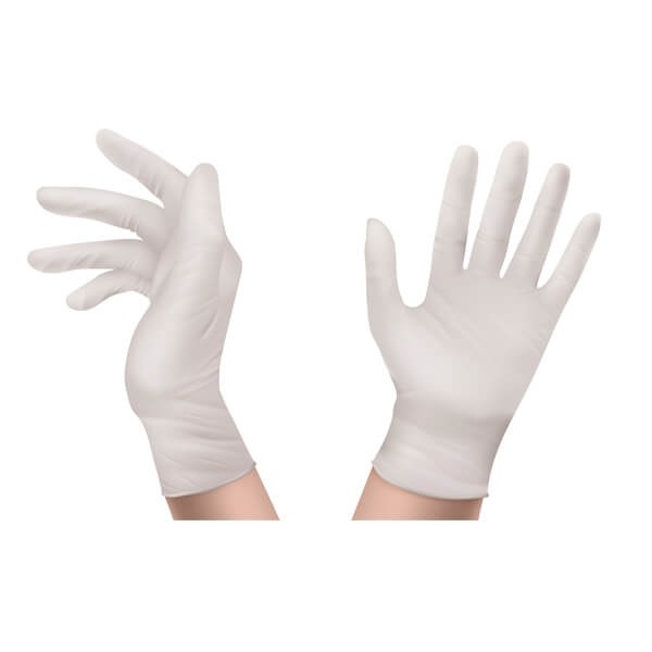 Non Sterile Latex Gloves Powder Free (100 pcs) - SIZE XS Img: 202405041