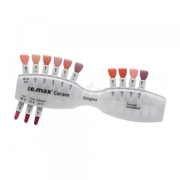 Color for the IPS Emax range guides gingiva - Gingiva shade guide Img: 201905181
