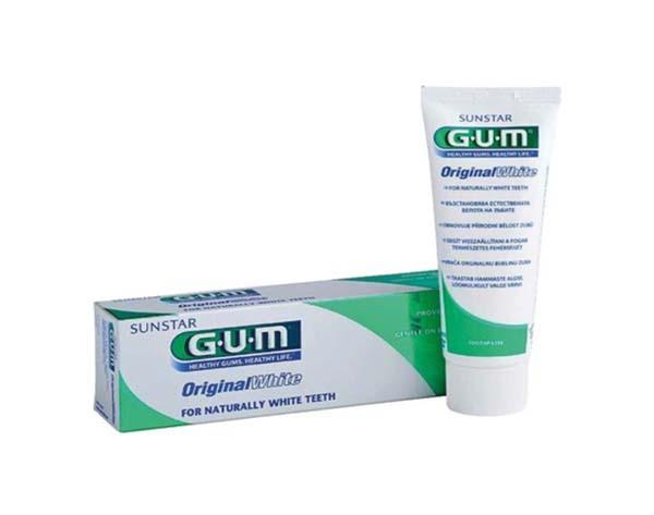 Gum Original White: White Toothpaste (75 ml tube) Img: 202104171