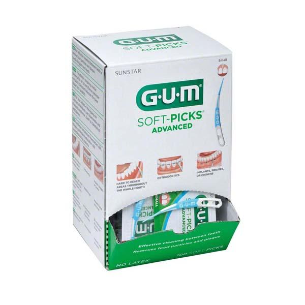 Gum SoftPicks Advance Interdental Brush Box (100 pcs) SUNSTAR