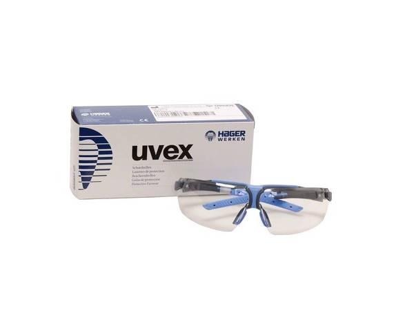 Hager iSpec Softflex - safety glasses in blue- Img: 202010171