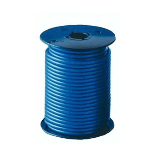 Semi-hard wax yarn Blue (250gr) - 3.0 mm medium-hard blue 250 Img: 202205071