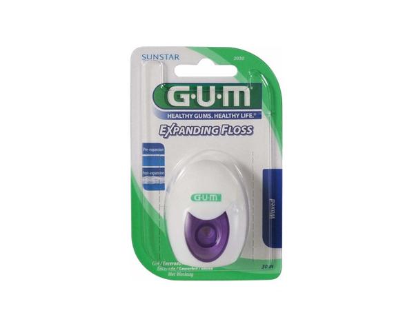 GUM Expanding Floss: Dental Floss (30 m) Img: 202104171