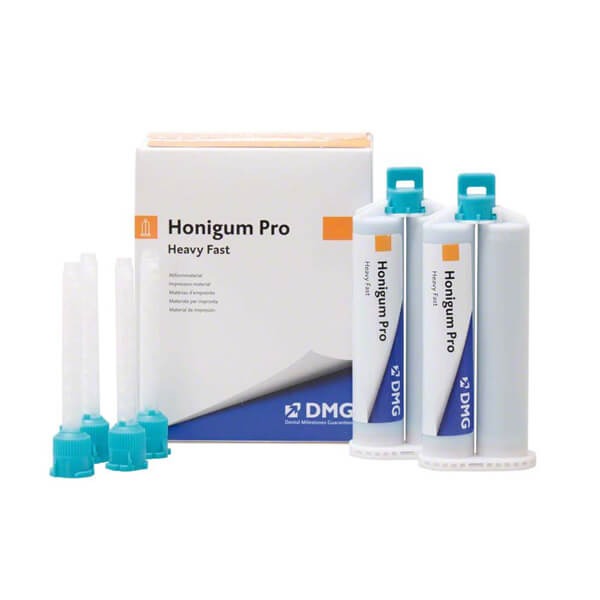 Honigum Pro Heavy Automix - Silicone High Hardness VPS - Heavy Fast (2x50ml) Img: 202408101