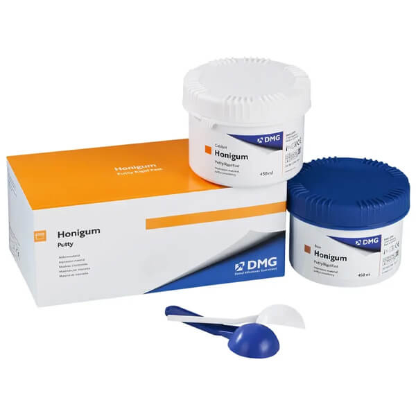 Honigum Putty Silicone Putty - VPS Putty (450ml) - Rigid - (2x450ml) Img: 202601101