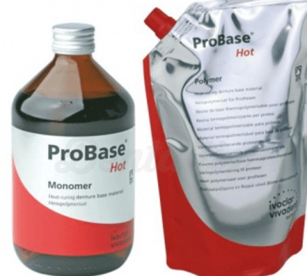 Features of the Ivoclar Probase Cold Resin  - kit (2x500g+ 500ml) Img: 201905181