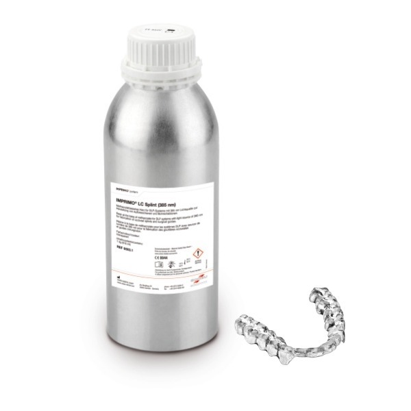 Imprimo: LC Splint Flex Transparent LC Splint Flex DLP/385nm - 178g. Img: 202212241