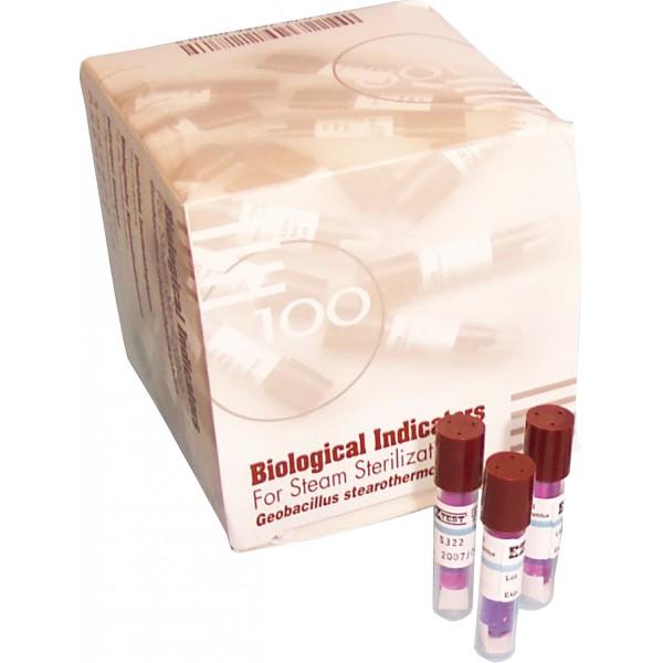 BIOLOGICAL INDICATORS EZTEST VAPOR CONTROL STERILIZATION (cx100) DISINFECTION Img: 202108141