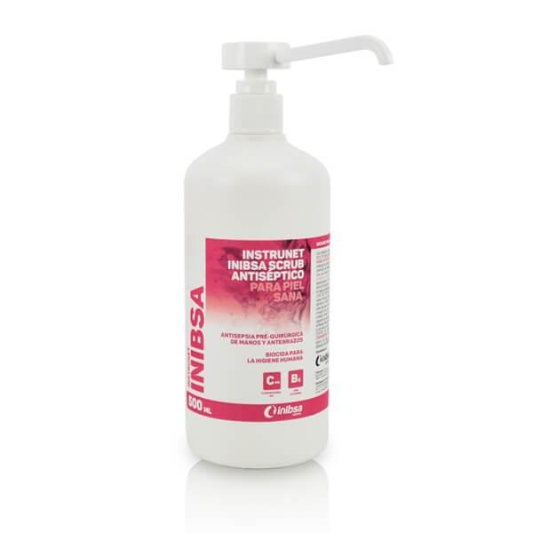 Instrunet Inibsa Scrub: 4% Chlorhexidine Soap Gel (500 ml) - 500ml Img: 202308121