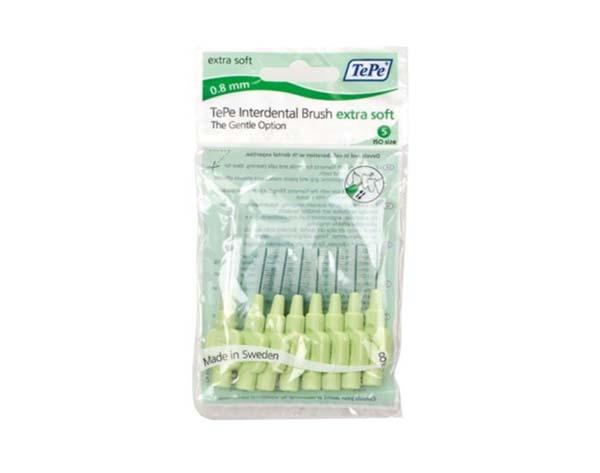 X- Soft: Interdental Brushes with Diameter 0.8 mm - 8 pieces Img: 202105221