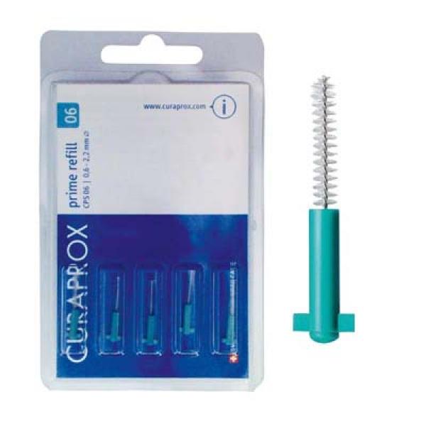 Curaprox CPS prime: Interdental brushes (5 units) - Turquoise Ø 0.6 mm Img: 202202121