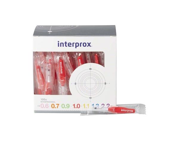 Interprox: Interdental brushes Ø 0.6 mm conical (100 pcs) Img: 202203121