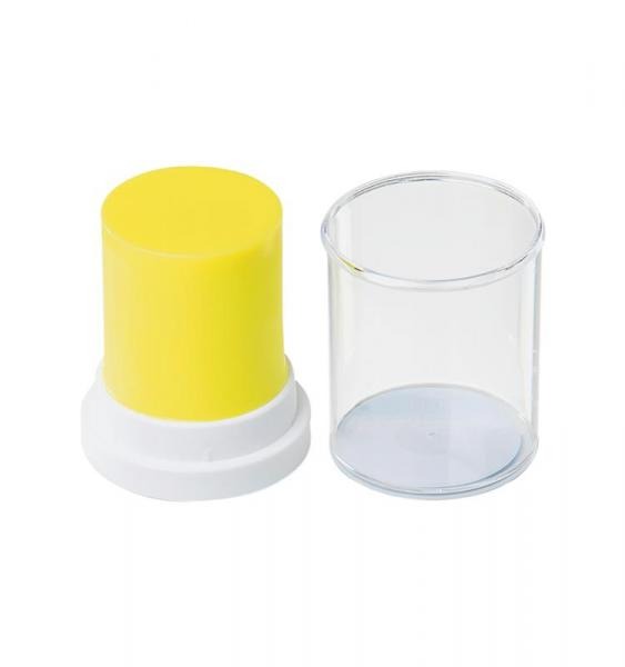 IQ: Modelling Wax Compact Opaque (45g tin) - Neon Yellow Img: 202107101
