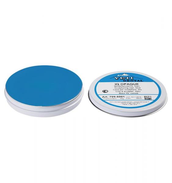 IQ: Modelling Wax Compact Opaque (45g tin) - Blue Img: 202107101