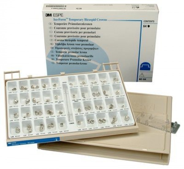 Preformed Iso-Form ION Temporary Crowns for Premolars (5ud) - L46 - 1st Premolar inf. right (5ud) Img: 202204301