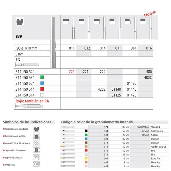 FG 839-011 FG DIAM. 6U. Img: 202202121