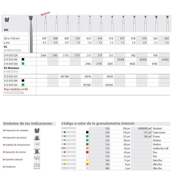 FG 805-008 FG DIAM. MEDIUM 6U Img: 201807031