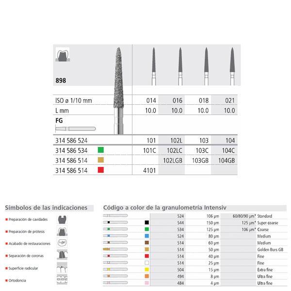 FG 898-014 FG DIAM. 6U. Img: 202202121