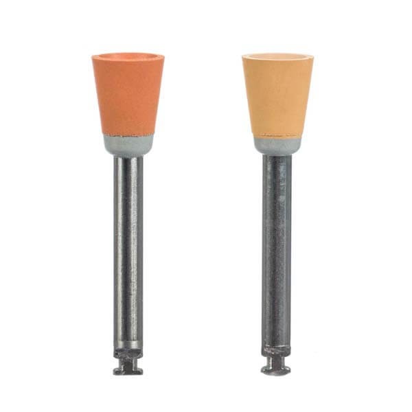 Universal Jiffy: Intraoral Ceramic Polishers (5 pcs) - Fine Cup (Clear) Img: 202304151