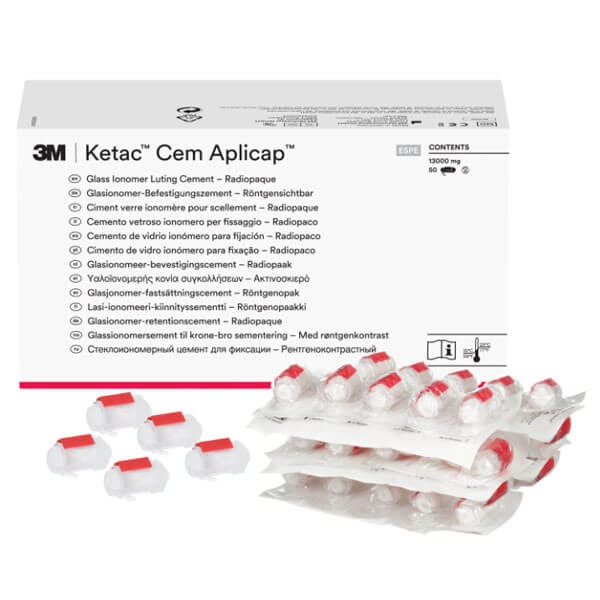 KETAC CEM APLICAP REPOSITION CEMENT IONOMERO GLASS (1x50u.) SHUTTING Img: 202409071