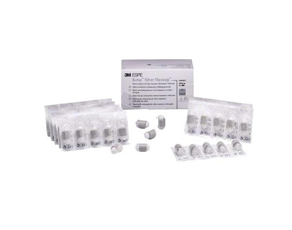 Ketac Silver Maxicap: Glass Ionomer Cem Rep. (50 x 0.13ml )- Img: 202202121