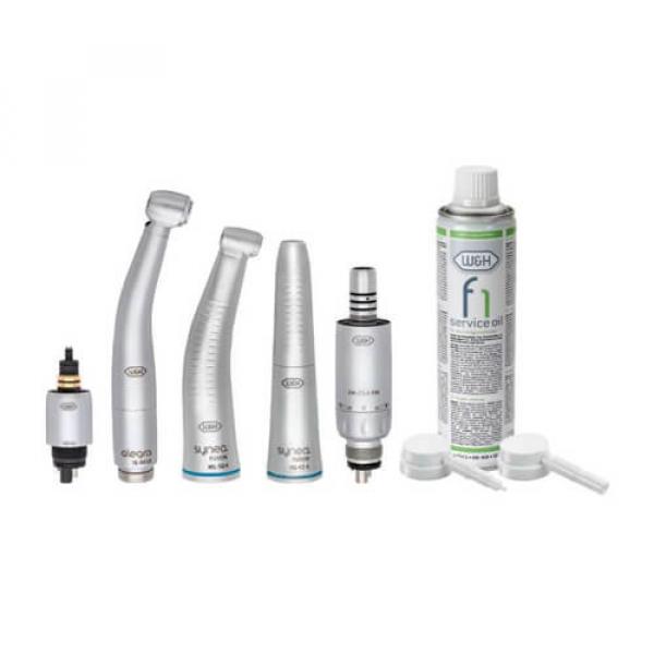 Kit 4: Alegra Turbine Rotating Instrument Set, Contra-angle and Fusion Handpiece - COMPLETE KIT Img: 202109041