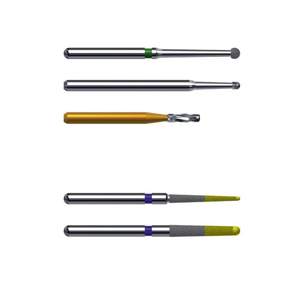 Cavity Access Preparation Drill Set (5 pcs) - Cavity Kit Img: 202304081