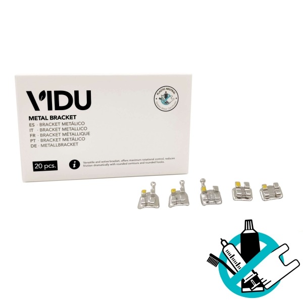 Roth .018" Regular Metal Bracket Kit (20 pcs) Img: 202210151