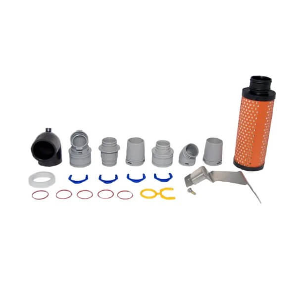 Bacteriological Filter for Exhaust Air (VS 250 S, V/VS/VSA 300 S, Variousuc and PTS 120) - Set Img: 202403161