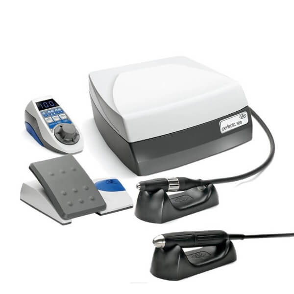 Perfecta 900: Dental Laboratory Kit with Control Unit, Handpiece, and Cable - Tabletop - With Tank Img: 202507191