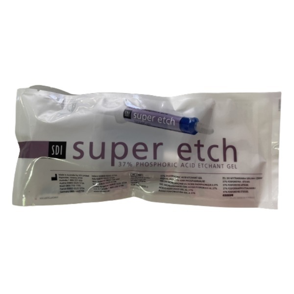 Super Etch: Etching Acid Kit (3 x 2 ml syringes + 25 disposable tips) Img: 202210081