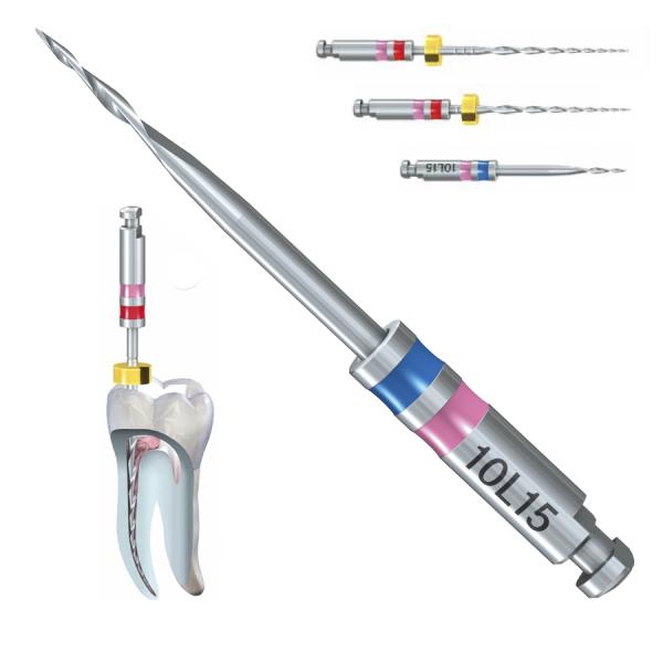 Endo ReStart NiTi Sterile Retreatment Files (6 pcs) KOMET