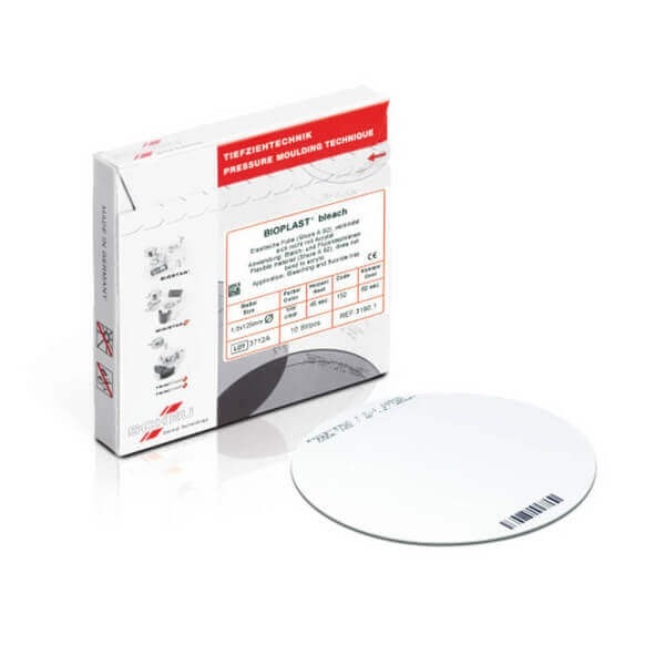Bioplast Bleach: Thermoforming Plates - 100 pieces Img: 202308191