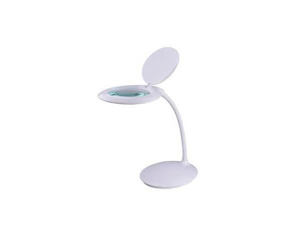 Table lamp with magnifying glass and flexible arm 60 LEDS - 1pc/unit Img: 202203051