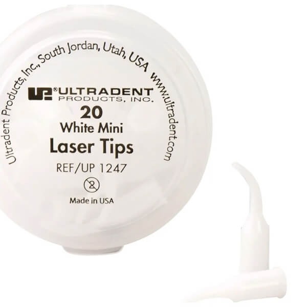 White Mini: Laser Tips (20 pcs) Img: 202503151