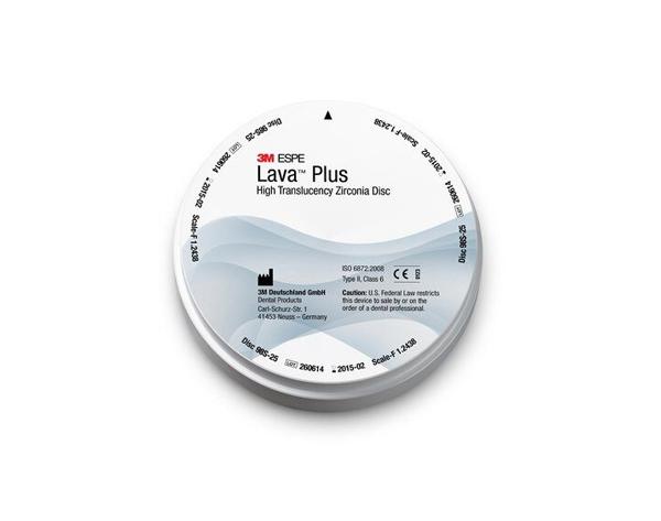 Lava Plus: Zirconia discs 18 mm - A1 Img: 202104171