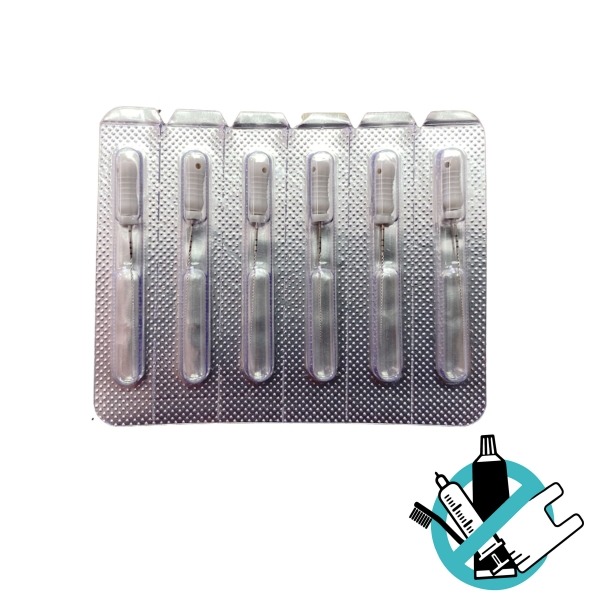 KFile: Endodontic files (6 pcs) - L: 21 mm N: 08 Img: 202308191