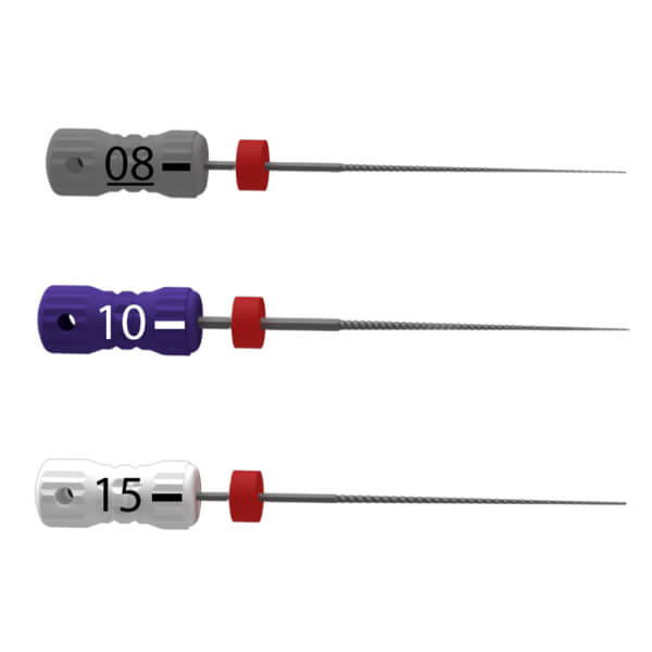 GenENDO: K-files for Endodontics (6 units) - L: 31 mm N: 80 CM: 02 Img: 202601241