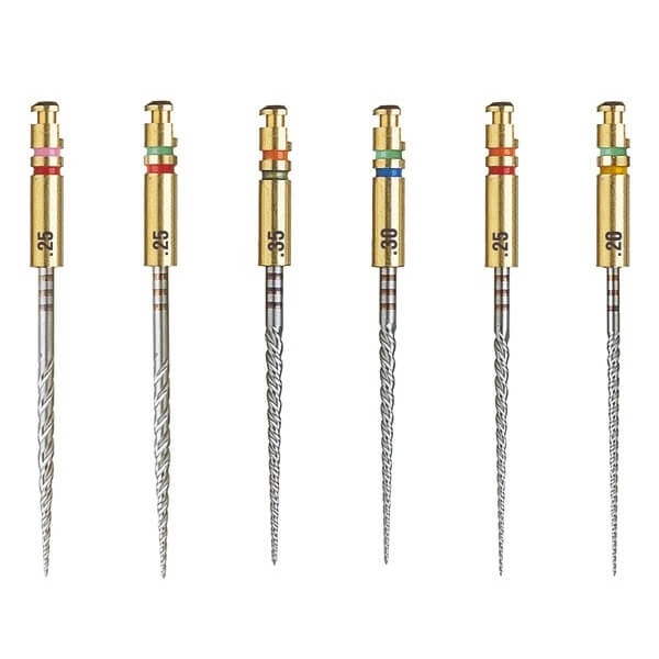 K VTVT NiTi Endodontic Files K (6 pcs) - L: 25 mm - N: Assortment - C: Assortment Img: 202307011