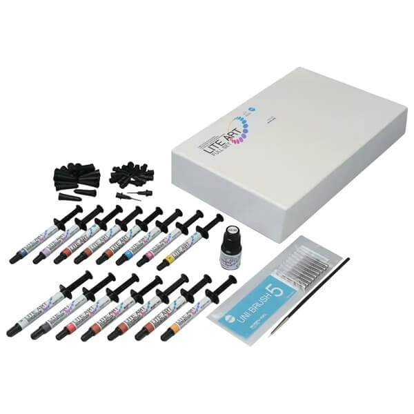 Lite Art: Photopolymerizable Paste Dye Kit (15 Syringes of 1 ml) Img: 202503151